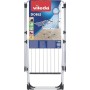 Vileda Doble Stendibiancheria Doppio, Estensibile, Stendino Maxi 22 m, con Ruote, Alluminio/Resina, Bianco, 8 x 60 x 130 cm