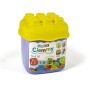 Clementoni- Soft Clemmy - Secchiello 20 Pezzi - Colori Assortiti, Multicolore, 14741