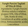 Nesti Conserve Alimentari Funghi Porcini Tagliati all' Olio di Oliva - Pacco da 6 X 270 g