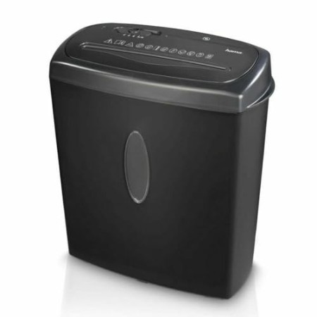 Hama - Distruggi documenti elettrico Home X10CD, taglio a croce, CD, carte di credito, 15 lt, nero
