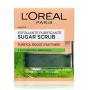 L'Oréal Paris Scrub Viso e Labbra Sugar Scrub, Esfoliante Purificante con Cristalli Fini di Zucchero e Semi di Kiwi, 50 ml, Con