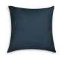 Excelsa Ocean Cuscino Decorativo, Imbottitura Inclusa, Federa in Cotone, Bianco e Blu, 45 x 45 cm