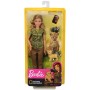 Barbie- Carriere Fotoreporter Bambola Bruna con Cucciolo di Leone, Ispirata a National Geographic, Giocattolo per Bambini 3 + An