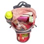 LÄSSIG Zainetto per bambini per Asilo o Tempo Libero con Cintura Toracica/ Mini Backpack Spooky, Rosa