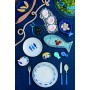 Excelsa Ocean Set Sale/Pepe, Ceramica, Azzurro, 2 unità