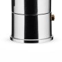 Alessi A9095/1 B La Cupola Caffettiera Espresso in Fusione di Alluminio, Manico e Pomolo in PA, Nero