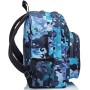 Zaino Strong Invicta , Camo Shade, Blu, Doppio Scomparto, Scuola & Tempo Libero