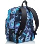 Zaino Strong Invicta , Camo Shade, Blu, Doppio Scomparto, Scuola & Tempo Libero