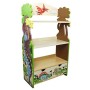 Fantasy Fields by Teamson Dinosaur libreria per Bambini, Legno, Multicolore