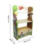 Fantasy Fields by Teamson Dinosaur libreria per Bambini, Legno, Multicolore