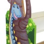 Fantasy Fields by Teamson Dinosaur libreria per Bambini, Legno, Multicolore