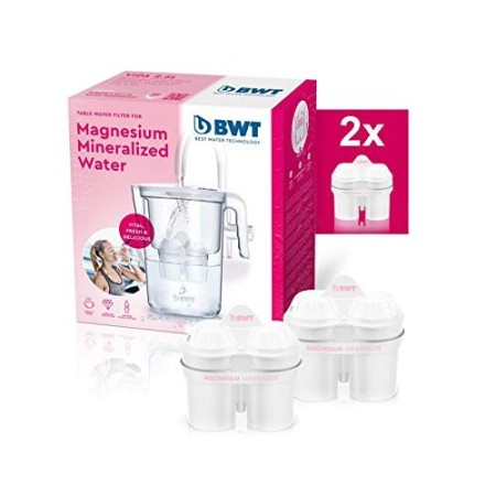 BWT Filtros-8815496 Caraffa Vita Manuale + 2 Filtri, Plastica