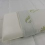 Baldiflex Emporio - Coppia di Cuscini in Memory Foam, Modello Saponetta, Fodera in Aloe Vera