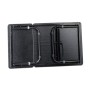 Relaxdays 10013215 Tavolino da Letto, Legno, Nero, 35 x 75 x 40 cm