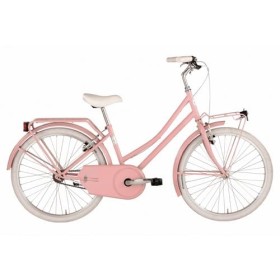 Alpina Bike Olandesina, Bicicletta Bambina, Rosa Barbie, 24"