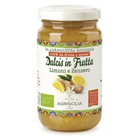 Agrisicilia Dulcis in Frutta Limoni e Zenzero Bio - 240g