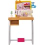 Barbie Studio Stilista con Macchina da Cucire, Manichino e Accessori (Bambola non inclusa), FXP10