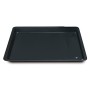 Guardini Gardenia, Teglia Rettangolare estensibile 33x37-52cm, Acciaio con rivestimento antiaderente, Colore nero