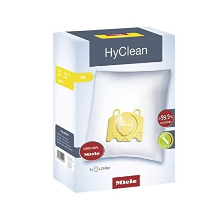 Miele KK HyClean Sacchetto per Aspirapolvere, 0 W, 1 Liter, 0 Decibel, Policarbonato