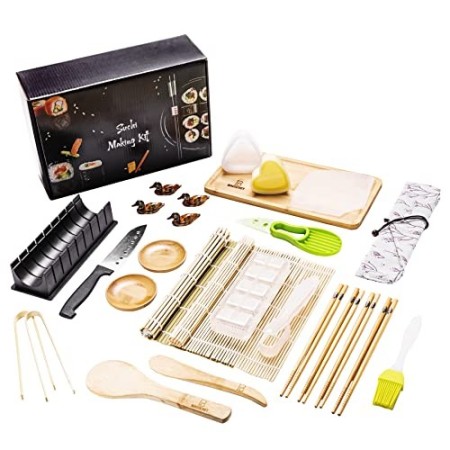 Brodevet Kit Sushi Completo 28 Pezzi Con Guida Pratica Novità 2022