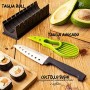 BRODEVET - Kit Sushi Completo NOVITÀ 2022, 28 Pezzi compreso di GUIDA PRATICA, Sushi Kit Professionale, Sushi Fai Da Te Per Pri