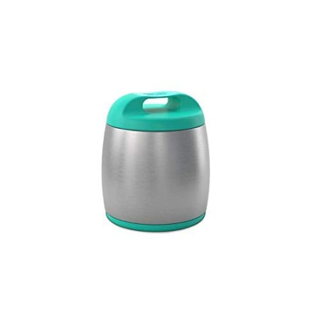 Chicco Thermos Portapappa, Inox, Bimbo, Verde Tiffany - 430 g
