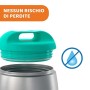 Chicco Thermos Portapappa, Inox, Bimbo, Verde Tiffany - 430 g