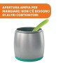 Chicco Thermos Portapappa, Inox, Bimbo, Verde Tiffany - 430 g
