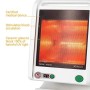 Medisana IR 885 Lampada Termica a Infrarossi 300 W, Lampada a Infrarossi per il Trattamento di Tensioni e Raffreddori, Radiatore