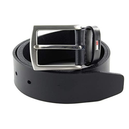 Tommy Hilfiger New Denton Belt Cintura, Blu (Midnight), 80 cm (Taglia fabricante L) Bambino