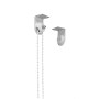 GARDEN FRIEND T1372028/C Tenda a Caduta Altezza 250 cm, Lunghezza 200 cm, Beige, 200 x 240 cm