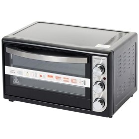 JOHNSON Forno Elettrico X 45 Statico Ventilato Potenza 2000 Watt CapacitÃ  45 Litri Colore Nero/Bianco