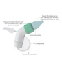 Chicco PhysioClean Kit Aspiratore Nasale, Bianco