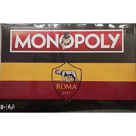 AS Roma Winning Moves Monopoly Gioco da Tavola, 035712