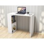 Homemania Scrivania Nano, PVC, Bianco, 90x40x75 cm