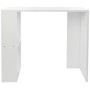 Homemania Scrivania Nano, PVC, Bianco, 90x40x75 cm