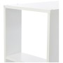 Homemania Scrivania Nano, PVC, Bianco, 90x40x75 cm