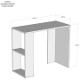 Homemania Scrivania Nano, PVC, Bianco, 90x40x75 cm