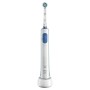 Oral-B Pro 600 Spazzolino Elettrico Ricaricabile PRO 600 CrossAction, 1 Testina di Ricambio, bianco