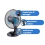 Ardes AR5EA23 EASY 23 Ventilatore da Tavolo Pala 23 cm 2 livelli di Velocità, Total Black