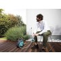 GF Garden, Aquabag Maxi, Avvolgitubo compatto da Giardino con 16,5 Metri di Tubo per Irrigazione, in kit pronto all’uso, per l