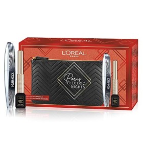 L'Oréal Paris Makeup Cofanetto Idea Regalo Donna, Mascara Volumizzante Allungante Ciglia Finte Farfalla e Eyeliner Nero Matte S