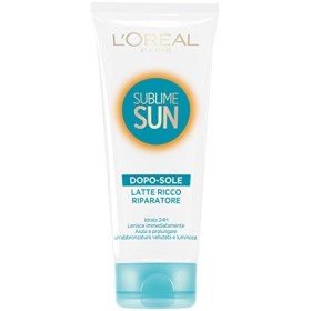 L'Oréal Paris Protezione Solare Sublime Sun, Latte Doposole Ricco Riparatore, Idrata per 48h*, 200 ml