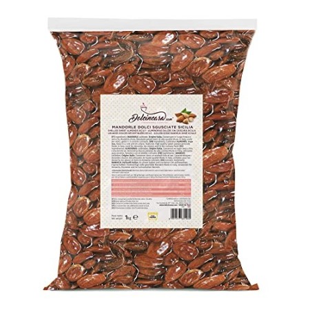 Mandorle Sgusciate Sicilia Made in Italy Calibrate 1a scelta 1 kg