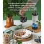 Succhi di Frutta Biologici di Mirtillo Selvatico 500 ml: 100% Frutti di Bosco Direttamente Pressati, Senza Zucchero, Senza Aggiu