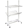 InnovaGoods - Stendibiancheria Elettrico Pieghevole con Flusso d'Aria Breazy (12 Barre), 24 W, Bianco, 87 x 143 x 65 cm