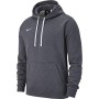 Nike Hoodie Po Fleece TM Club19, Felpa Uomo, Grigio (Charcoal Heather/Anthracite/White/White 071), Medium