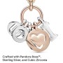 Pandora Bead Charm Donna placcato_platino - 786596CZR