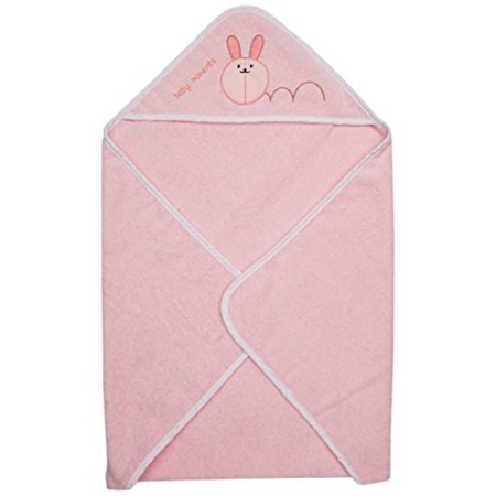 Chicco Accappatoio Quadrato in Spugna di Cotone, 0 mesi+, Rosa