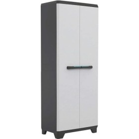Keter Linear Portascope - Armadio con 3 ripiani regolabili, Grigio, 68 x 39 x 173 cm